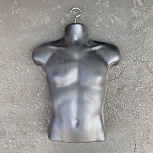 Mannequin Male Bust Fashion Seamstress Tailor Fitting Designer Boutique Sew